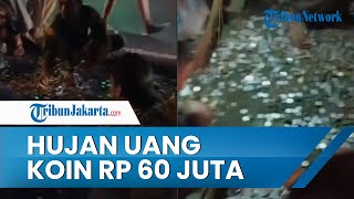 Hujan Uang Koin Rp 70 Juta di Ciamis Buat Heboh Warga, Ternyata Terlempar dari Bagasi Bus