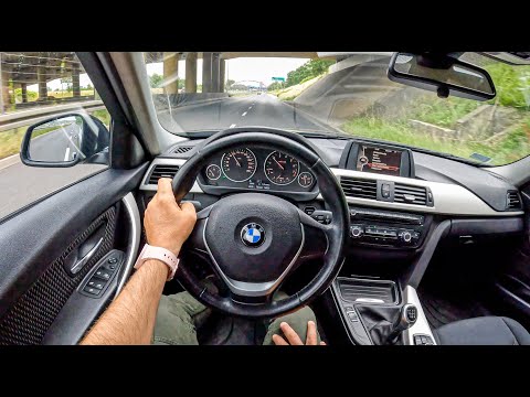 2013 BMW 3 316i F31 [1.6 136HP] | POV Test Drive #1268 Joe Black