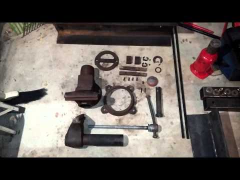 Wilton 8" 1780 Vise Restoration P8 - Jaw Removal & Final Teardown