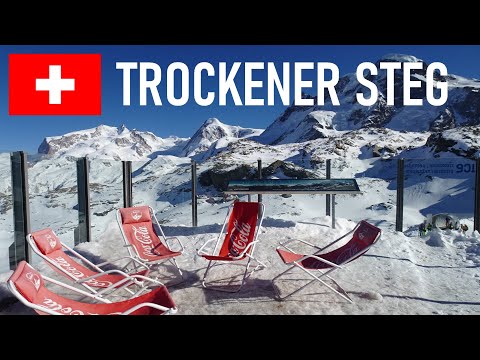 🇨🇭 Zermatt - Trockener Steg Ski Area: half way up to Klein Matterhorn (Switzerland, March 2022)