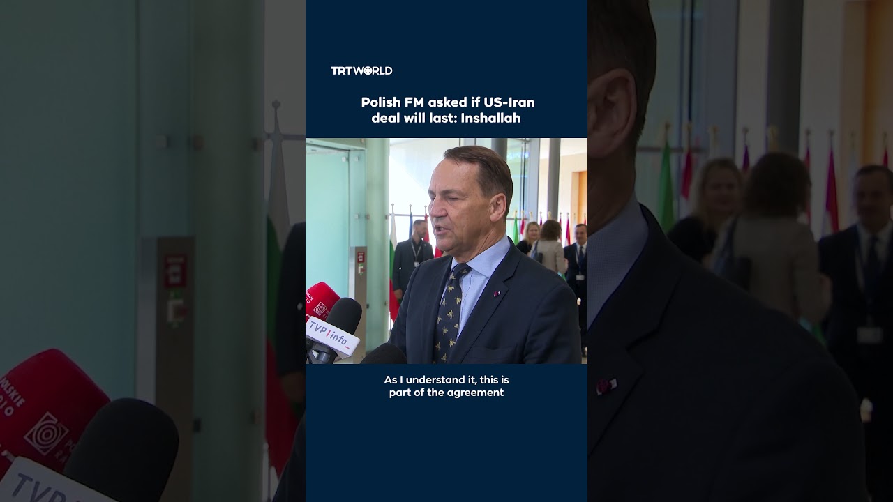 Video | Polish FM asked if US-Iran deal will last: Inshallah