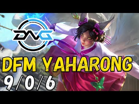 DFM Yaharong アーリ(Ahri) VS シンドラ(Syndra) MID patch 12.21 KR RANK