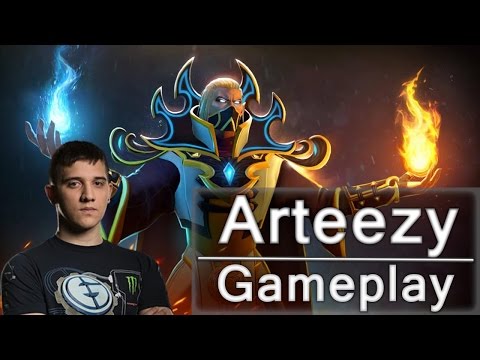 EG.Arteezy Invoker Gameplay - Evil Geniuses