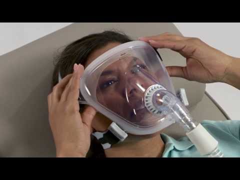 Adjusting Fit for the FitLife Total Face CPAP Mask