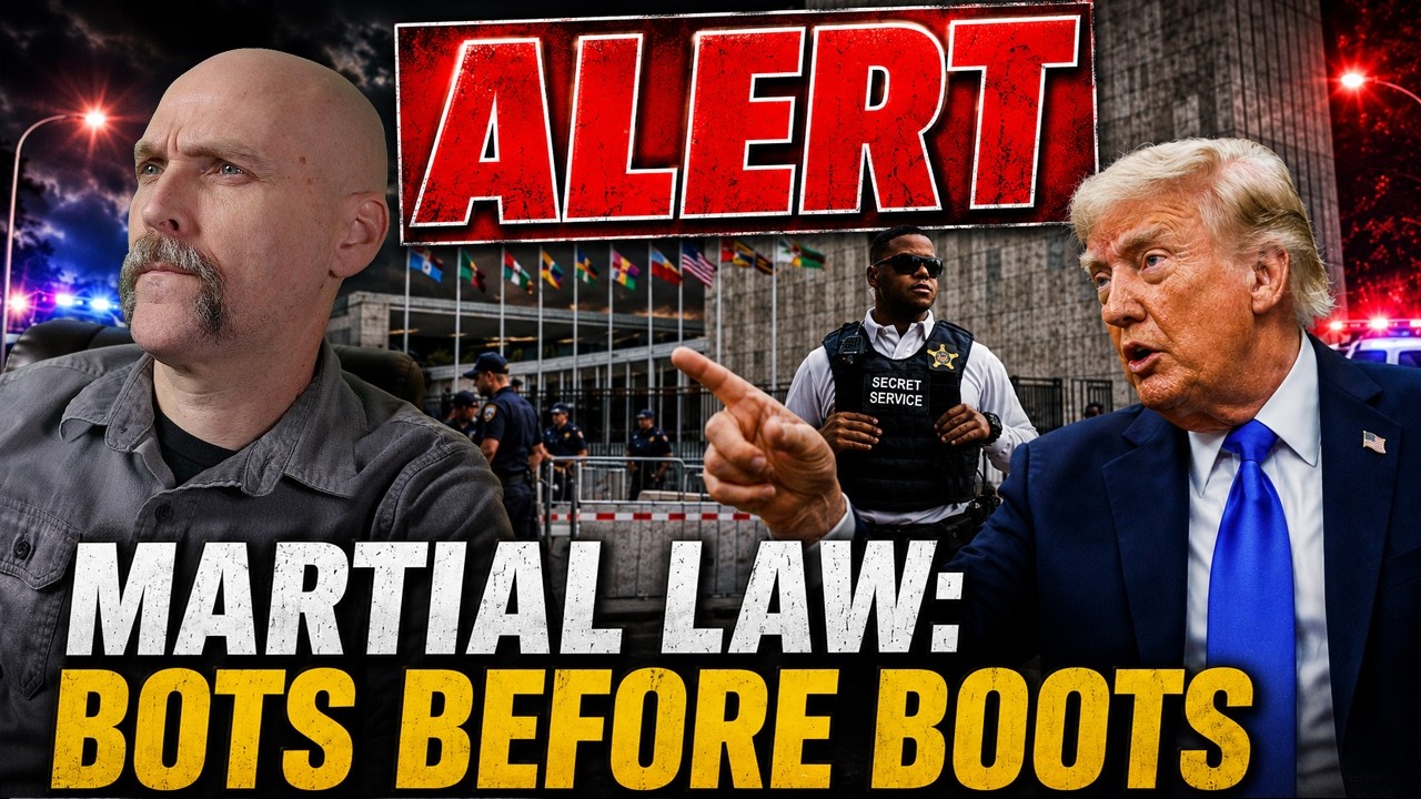 🔥ALERT🔥MARTIAL LAW ALERT🔥BOTS BEFORE BOOTS. AMERICA IS PREPARING FOR A NATIONWIDE CRACKDOWN🔥