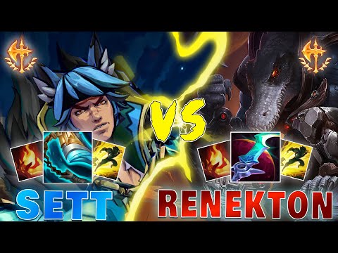 Does FIRST BLOOD determine the Renekton vs Sett matchup?