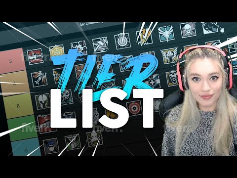 Rainbow Six Siege Operator Tier List