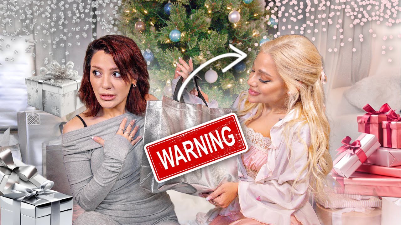  Pranking My Sister with Bad Christmas Gifts (Gift Exchange) video's thumbnail by Niki and Gabi