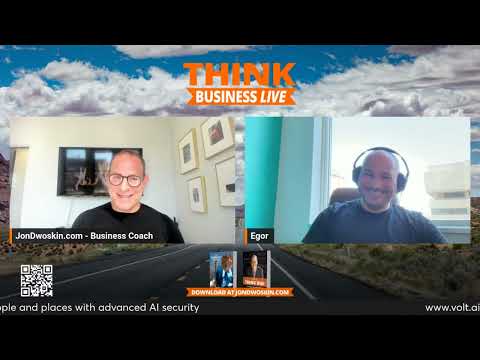 THINK Business LIVE with Egor Olteanu, Founder and CEO, VOLT AI