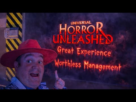 Universal Horror Unleashed Review: The Best Designed Horror Experience On Earth, Awful Management! 
