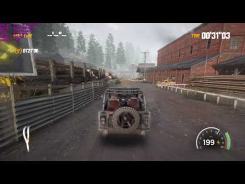 FlatOut 4: Total Insanity Walkthrough Part 8 - "Derby: Roberts And Sons Lumber Mill Time Trial"