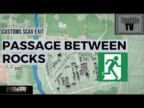 Passage Between Rocks Scav Exit Escape from Tarkov