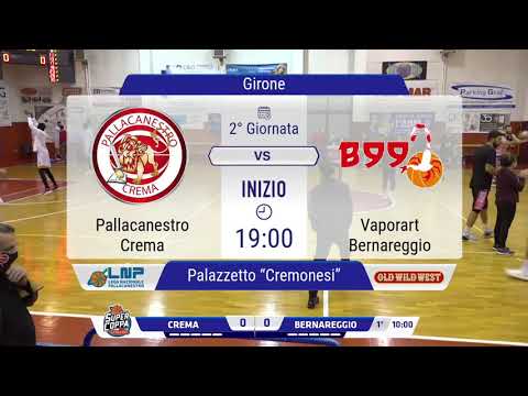 Supercoppa 2020 - Pallacanestro Crema vs Vaporart Bernareggio