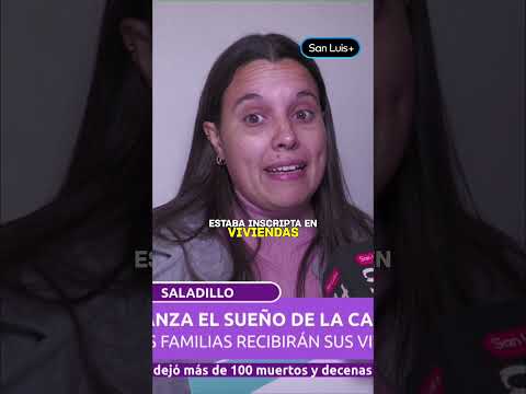Cuatro familias de Saladillo recibirán sus viviendas el próximo 15 de agosto.