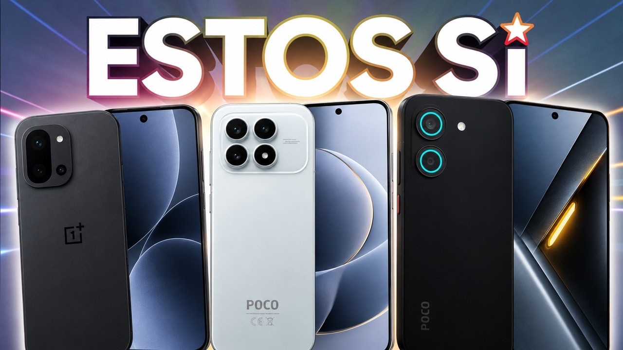 Top 7 MEJORES telefonos celulares CALIDAD-PRECIO para COMPRAR en 2026