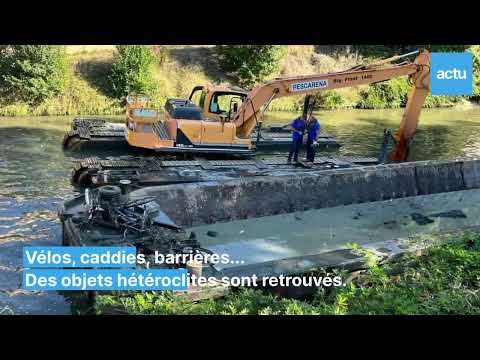 Dragage du canal du Midi