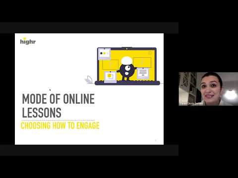 CENTA Tech-in-Ed Series Webinar 2 (Lesson Planning for an Online Classroom)