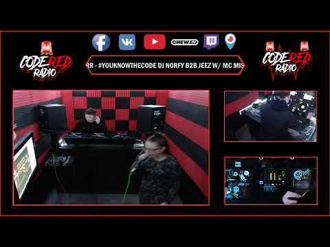 DJ NORFY W/ MC MISSCHIEF - 18:00 - 19:30HRS - DRUM AND BASS LIVE STREAM