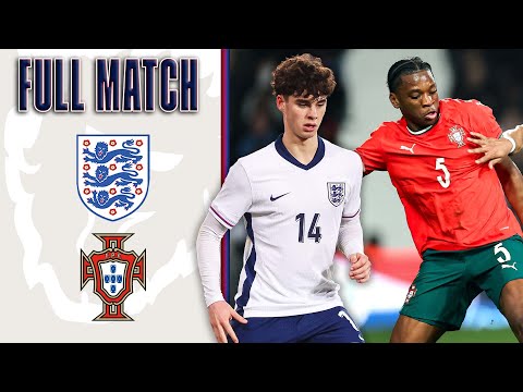 FULL MATCH | England U21 v Portugal U21 | Friendly | England