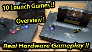 Neo Geo AES+ – Testing the 10 Launch Games on Real Hardware