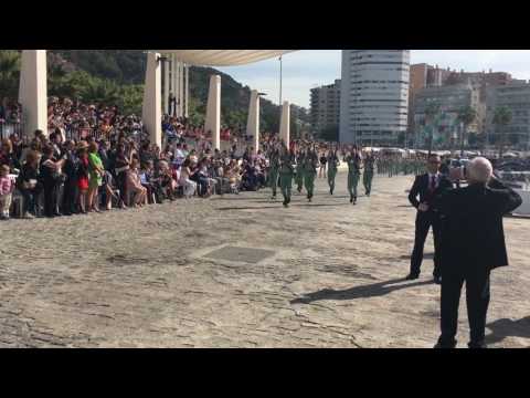 Málaga recibe a la Legión para vivir el Jueves Santo más fervoroso