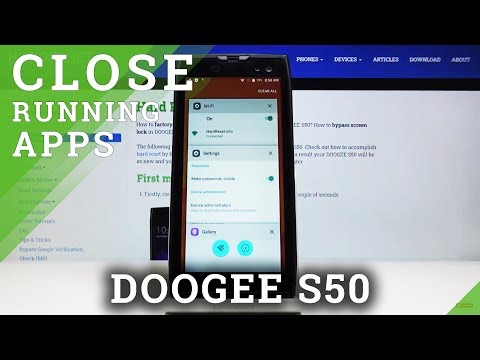 How to Turn Off Running Apps in DOOGEE S50 – Disable Background Apps