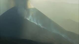 Cumbre Vieja, La Palma Late Morning Ash Column Shadow's Fall, How To Fallout 4 IRL OCT 29, 2021