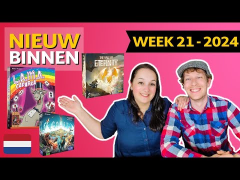 Nieuw binnengekomen bordspellen! - Week 21, 2024