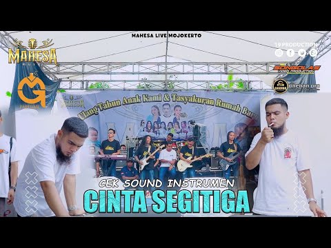 cek sound instrumen - cinta segitiga | mahesa music live ngoro - mojokerto (GM PARFUME DUWE GAWE)