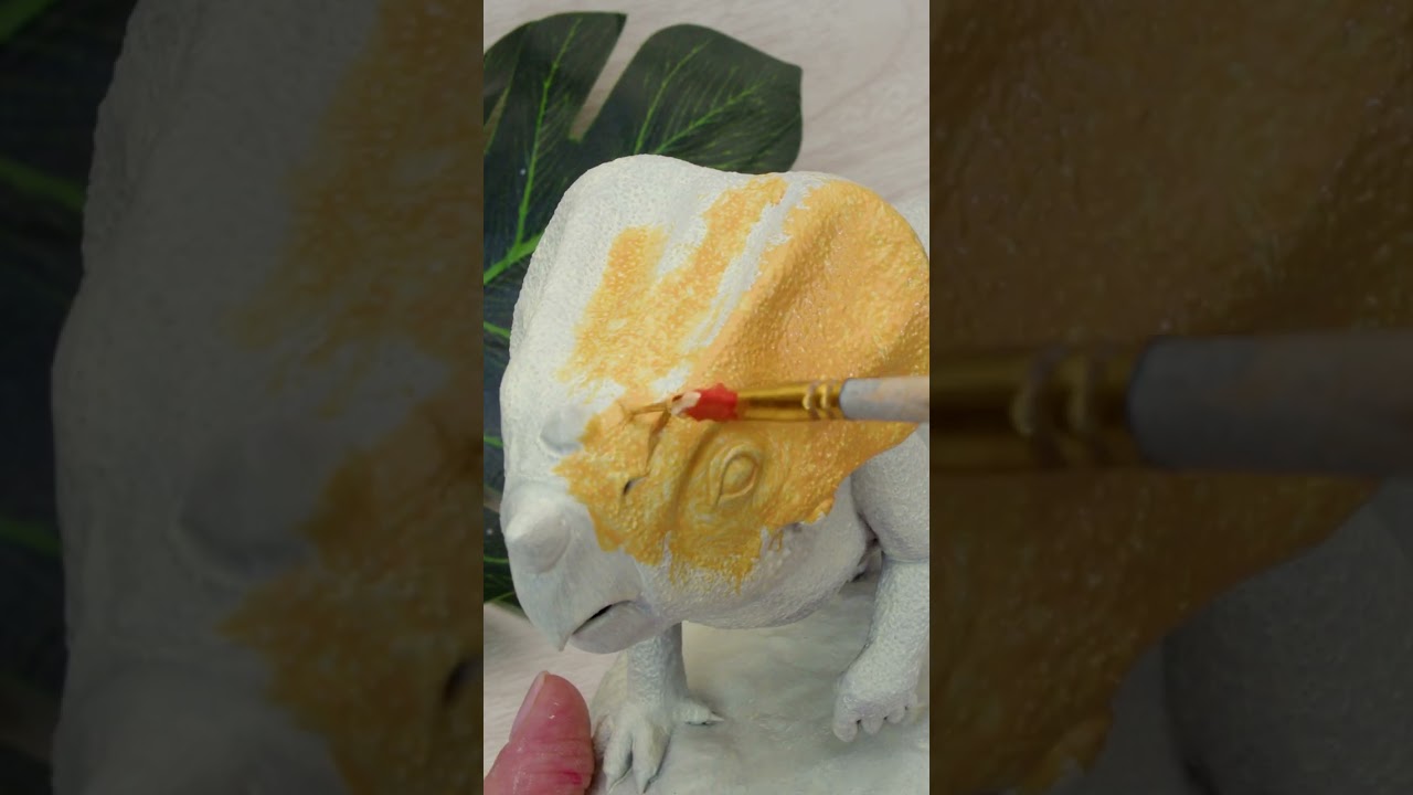 まるで本物🤩恐竜の粘土彫刻 | 手作り恐竜クラフト