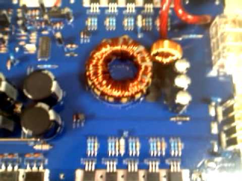 BLOWN AMP (well blown capacitor) time to fix it