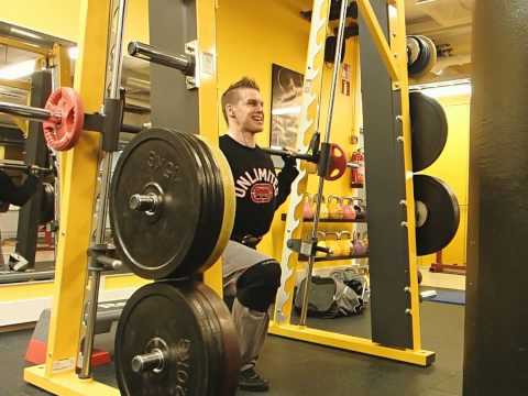 Yhden jalan kyykkyhiissaus smithissä | 20.5.2015