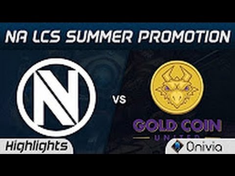 NV vs GCU Highlights Game 1 NA LCS Summer Promotion 2017 EnvyUs vs Gold Coin United
