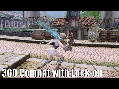 Skyrim Mods: Combat Gameplay Overhaul, 360 Combat