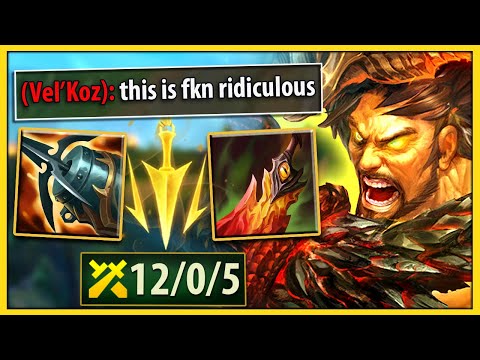 I Hope Riot Never Makes Another Update... Tryndamere IS UNSTOPPABLE