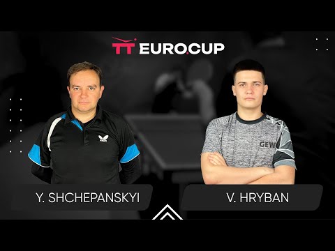 10:45 Yurii Shchepanskyi - Vadym Hryban 17.01.2024 TT Euro.Cup Ukraine Star. TABLE 4