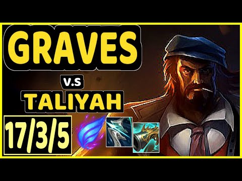 SELFMADE (GRAVES) vs TALIYAH - 17/3/5 KDA JUNGLE GAMEPLAY - EUW Ranked MASTER