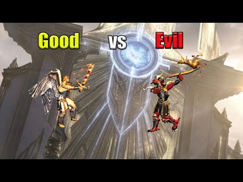 ArchDevil vs ArchAngel. Who is the most mightest creature? Jebus Outcast Duel K version vs Kyraha