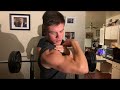 Vlog Benching 345lbs for 2 reps Twice my body weight