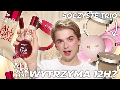 Test nowej linii AA Wings of Color ALL DAY LONG + IDEALNE TRIO DLA SOCZYSTYCH POLICZKÓW 🪽