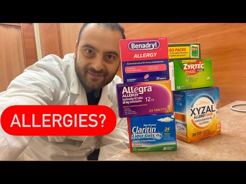 How to Treat Allergies? Seasonal Allergies: Runny Nose, Watery Itchy Eyes | OTC Medications