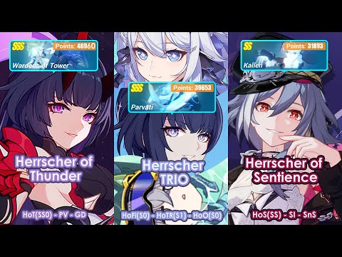 Honkai Impact 3rd: Ex Memorial Arena ver. 6.7 | Wardens of Tower, Parvati, Kallen | HoT - TRIO - HoS
