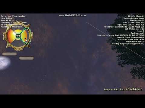 Literally talking to yourself in Oblivion