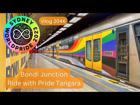 Sydney Trains Vlog 2046: Bondi Junction - Ride with Pride Tangara