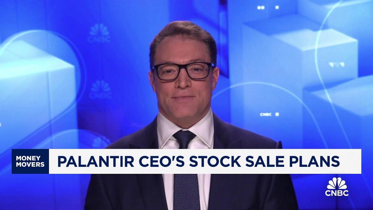 Palantir CEO Alex Karp creates plan to sell 10 million shares