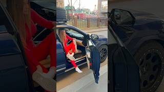 Lucky guy with a Lamborghini