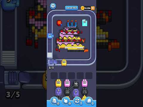 Pixel Flow Level 561 Walkthrough