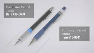 Poliluster Pencil Set: .5mm & .9mm