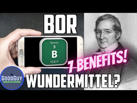 Bor das Wundermittel? 7 Benefits von Bor im Stoffwechsel starke Knochen-Muskeln Bor gegen Schmerzen!