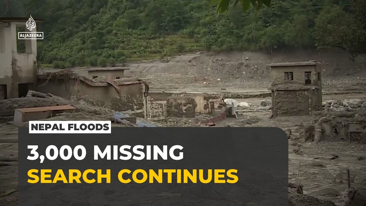 Video: Nepal reports nearly 3,000 missing after Himalayan flash flood kills over 670
